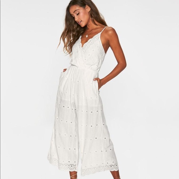 l*space Pants - NWT l*space Ciara Ivory Eyelet Jumper